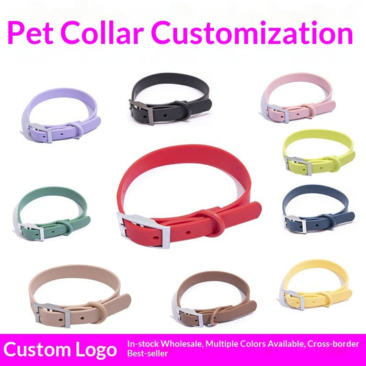 KFX-6125501 Waterproof Dog and Cat Collar with Anti-Strangulation Design - Available in Multiple Colors and Sizes