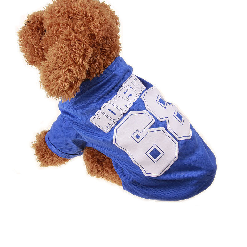 KFX-6127037 LED Luminous Pet T-Shirt for Small Dogs - Breathable Cotton in 4 Color Options