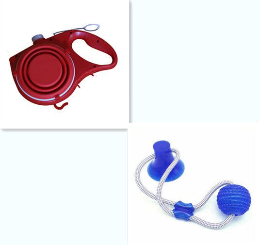 KFX-6134461 Adjustable Dog Leash in Multiple Colors with Comfort Grip and Compact Design