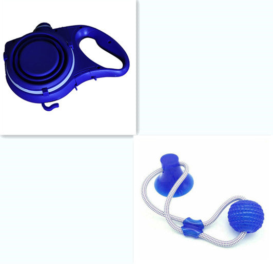 KFX-6134461 Adjustable Dog Leash in Multiple Colors with Comfort Grip and Compact Design