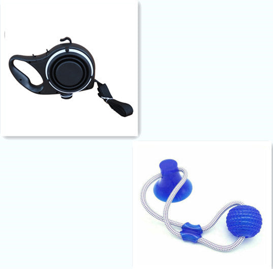 KFX-6134461 Adjustable Dog Leash in Multiple Colors with Comfort Grip and Compact Design