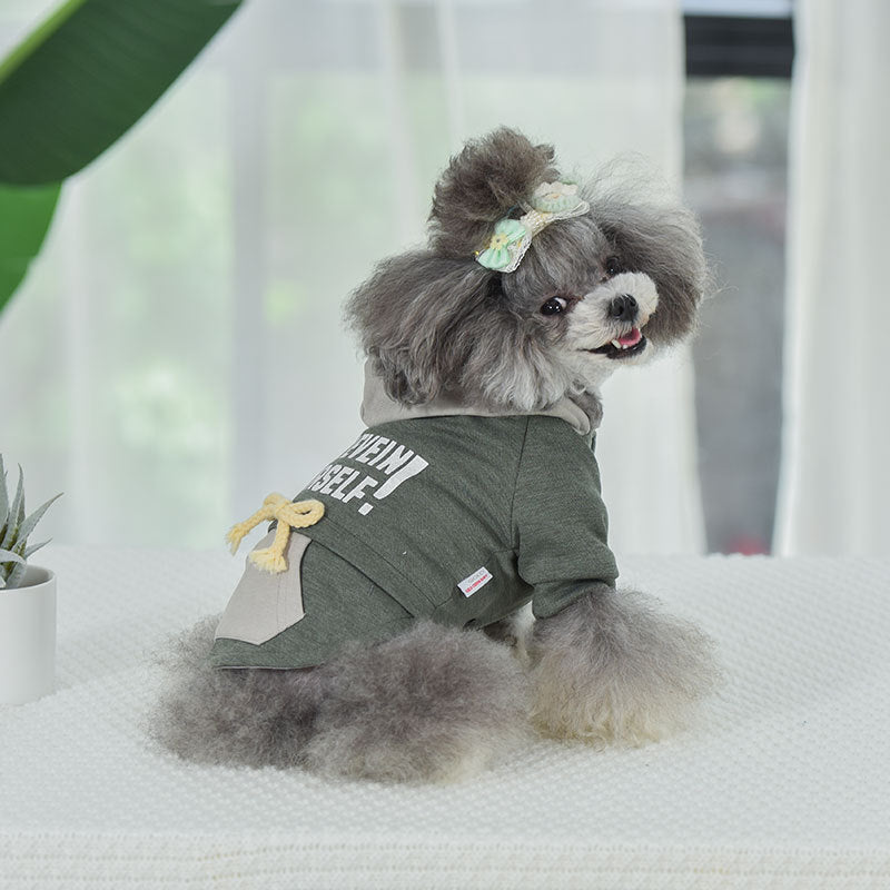 KFX-6134973 Casual Dog Leg Clothing for Autumn and Winter in Chestnut Red and Army Green