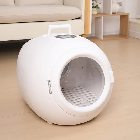 KFX-613587 Eco-Friendly 45L Rechargeable Portable 4-Speed Cat Drying Device for Indoor Use After Bathing