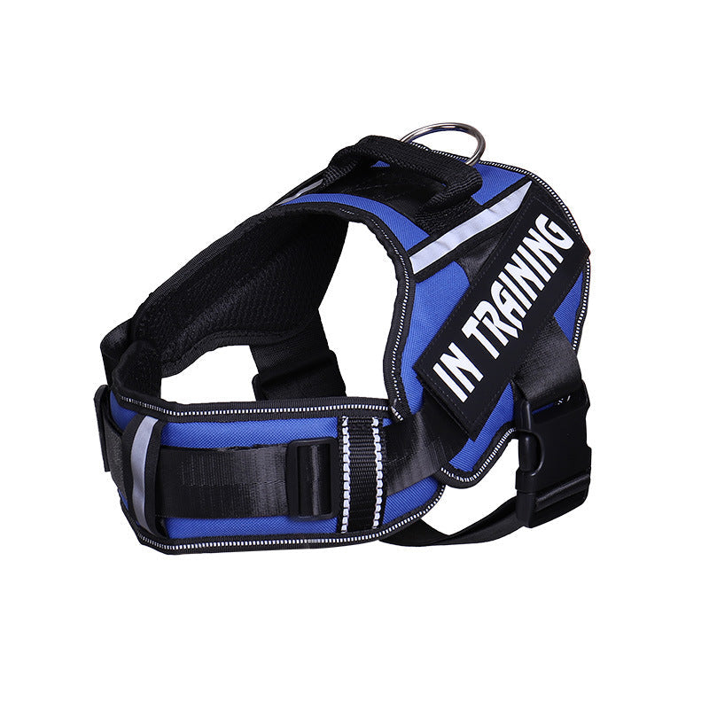 KFX-6140221 Reflective Nylon Dog Leash with Chest Harness Customization Options