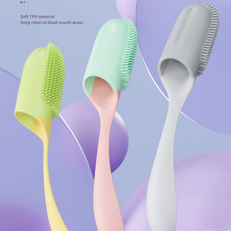 KFX-6141629 Silicone Finger Toothbrush for Dogs and Cats - Safe and Effective Oral Care Tool for Pets