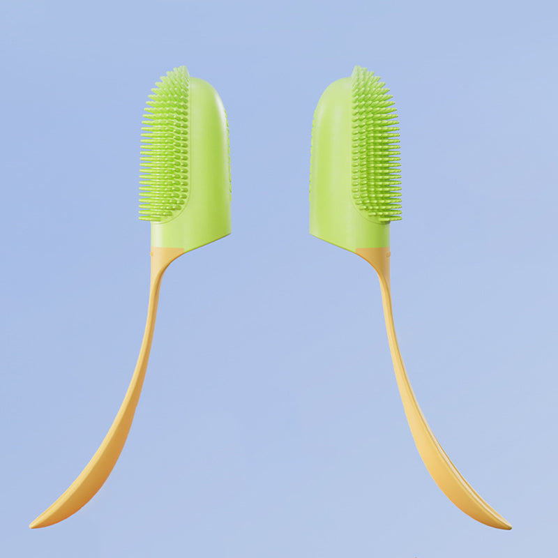 KFX-6141629 Silicone Finger Toothbrush for Dogs and Cats - Safe and Effective Oral Care Tool for Pets