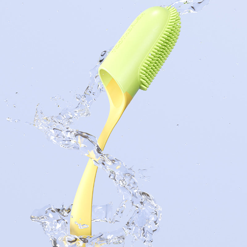 KFX-6141629 Silicone Finger Toothbrush for Dogs and Cats - Safe and Effective Oral Care Tool for Pets