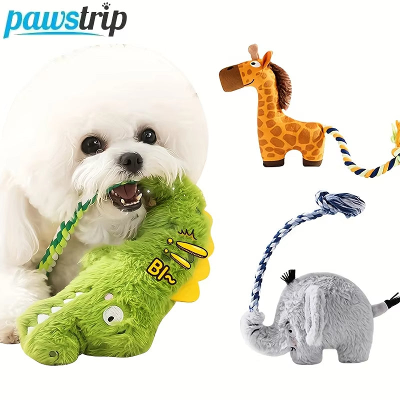 KFX-6143805 Durable Plush Squeaky Toy for Dogs - Engaging Stuffed Enrichment for Indoor & Outdoor Play