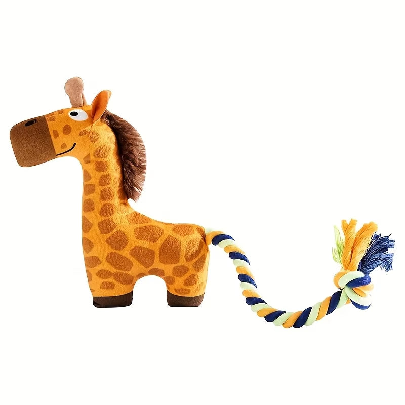 KFX-6143805 Durable Plush Squeaky Toy for Dogs - Engaging Stuffed Enrichment for Indoor & Outdoor Play