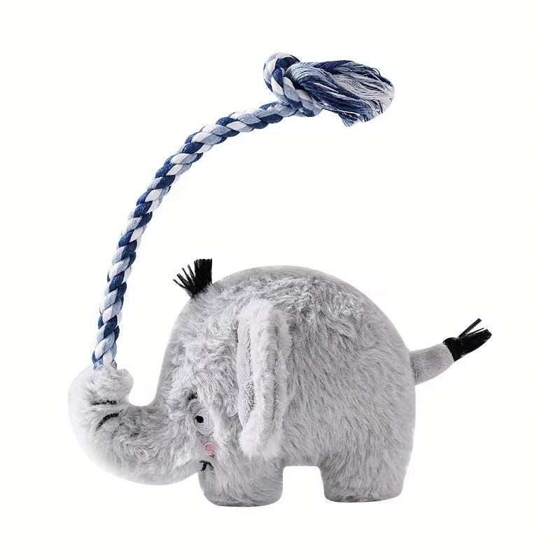 KFX-6143805 Durable Plush Squeaky Toy for Dogs - Engaging Stuffed Enrichment for Indoor & Outdoor Play
