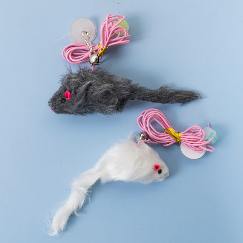 KFX-6144957 Hanging Door Cat Teaser Toy with Various Playful Designs