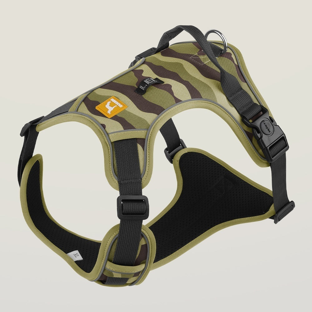 KFX-6149181 Reflective Commuter Dog Harness with Chest and Back Rope - Multiple Colors Available