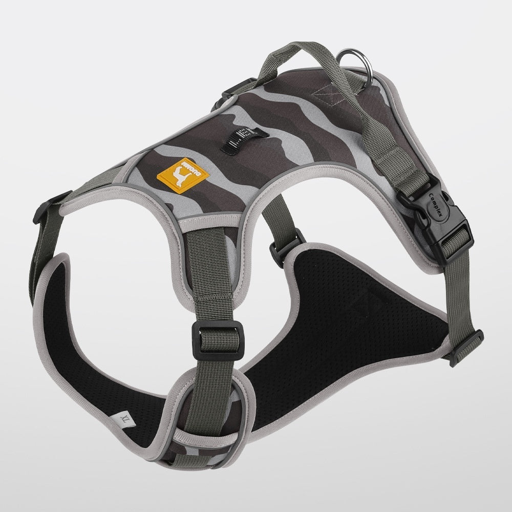 KFX-6149181 Reflective Commuter Dog Harness with Chest and Back Rope - Multiple Colors Available
