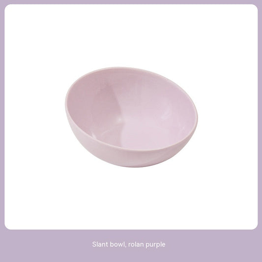 KFX-6150077 Ceramic Beveled Cat Bowl - 300ml, 15cm Diameter, Durable Design