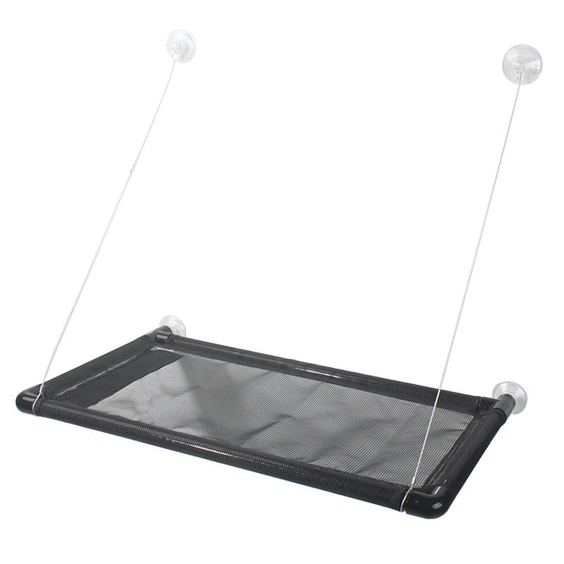 KFX-6157245 Suction Cup Cat Window Hammock in PVC Mesh, Flannel, and Sandwich Cloth Styles