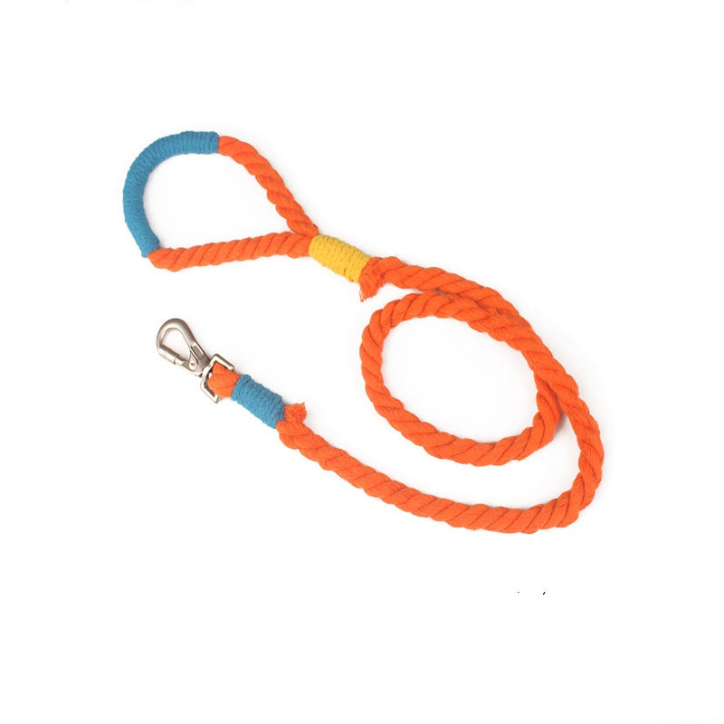 KFX-6157629 Colorful Adjustable Collar and Leash Set with Free Bell for Dogs