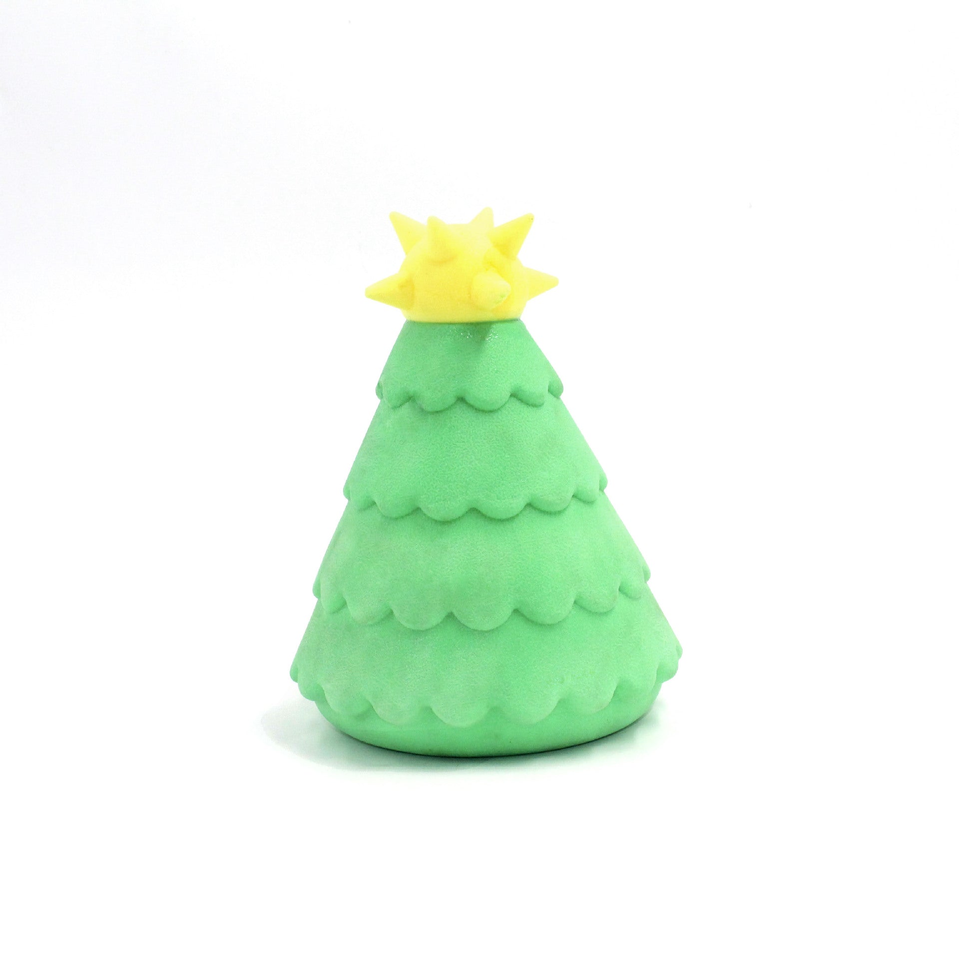 KFX-6160445 TPR Foam Pet Toy for Teeth Cleaning - Christmas Tree, Leaky Pumpkin Ball, Penguin, Cactus, Crocodile