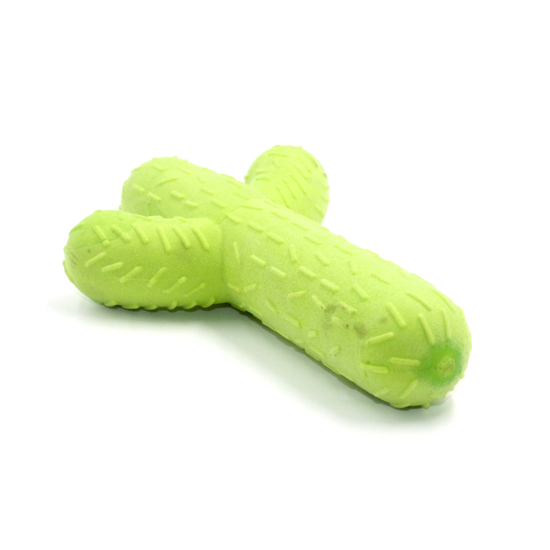 KFX-6160445 TPR Foam Pet Toy for Teeth Cleaning - Christmas Tree, Leaky Pumpkin Ball, Penguin, Cactus, Crocodile