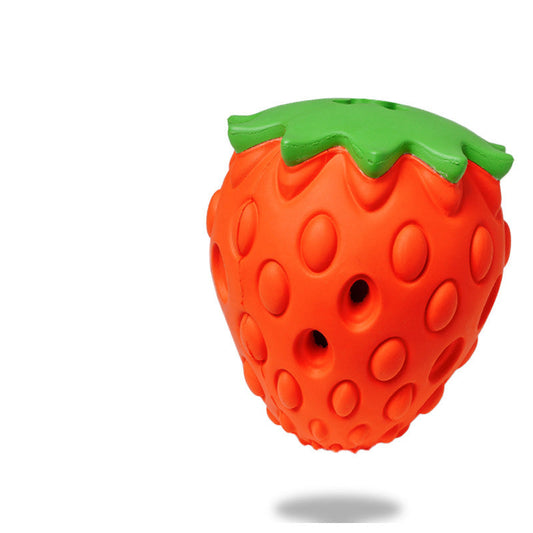 KFX-6169789 Soft Rubber Dog Tooth Cleaning Toy Ball - Bite Resistant and Safe for All Dog Breeds