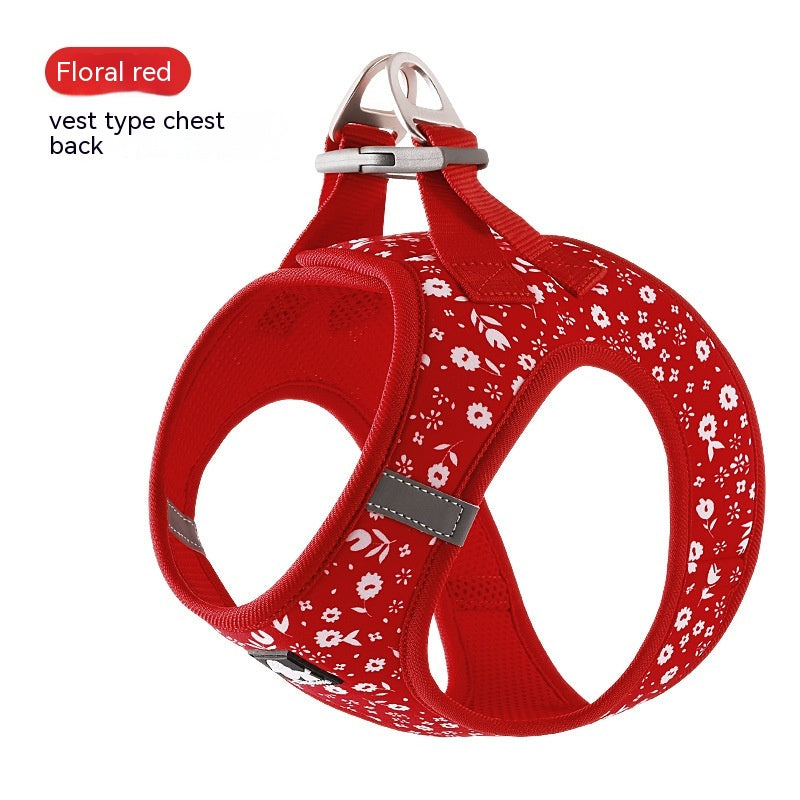 KFX-6170429 Small Dog Vest in Various Colors and Patterns - Comfortable Polyester Design