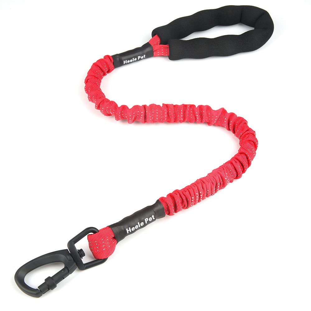 KFX-6170941 Large Dog Elastic Traction Belt for Chest and Back, Adjustable Nylon Harness in Various Colors