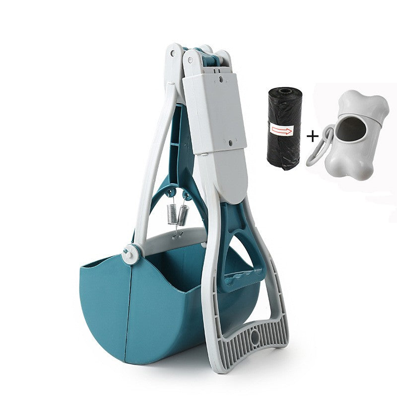 KFX-6180669 Dog Poop Picker with Trash Bag and Bones - Multiple Color Options Available