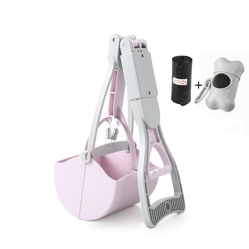 KFX-6180669 Dog Poop Picker with Trash Bag and Bones - Multiple Color Options Available