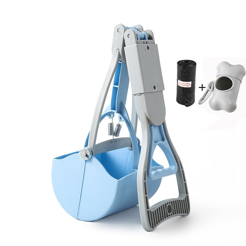 KFX-6180669 Dog Poop Picker with Trash Bag and Bones - Multiple Color Options Available