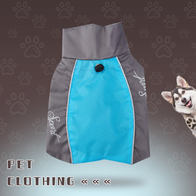KFX-6185917 Waterproof Dog Raincoat for Summer - Lightweight Pet Jumpsuit for Chihuahuas and Dobermans