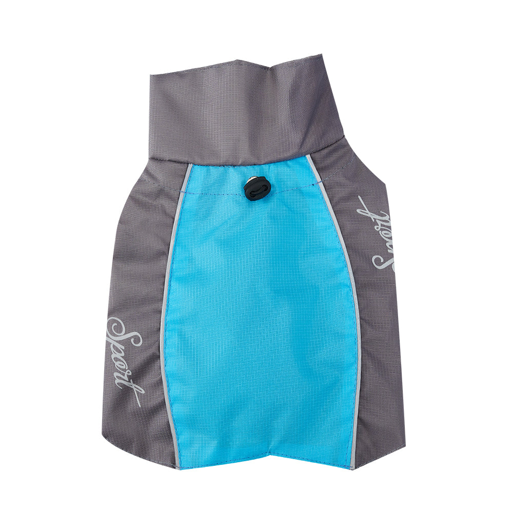 KFX-6185917 Waterproof Dog Raincoat for Summer - Lightweight Pet Jumpsuit for Chihuahuas and Dobermans