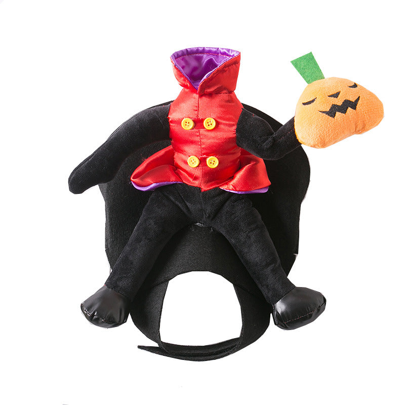 KFX-6192573 Headless Man Costume for Dogs - Funny Pet Halloween Outfit in Various Sizes
