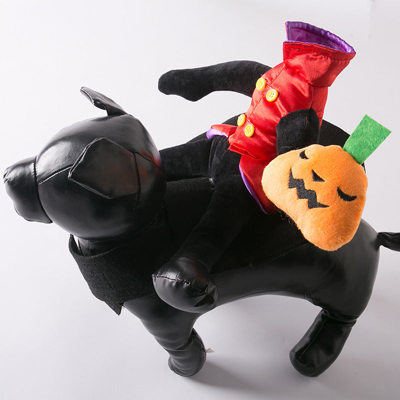 KFX-6192573 Headless Man Costume for Dogs - Funny Pet Halloween Outfit in Various Sizes