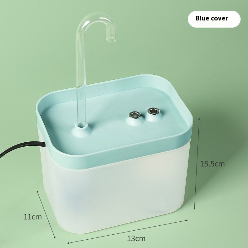 KFX-6199997 Automatic Cat Water Fountain with Intelligent Flow and 1500ml Capacity