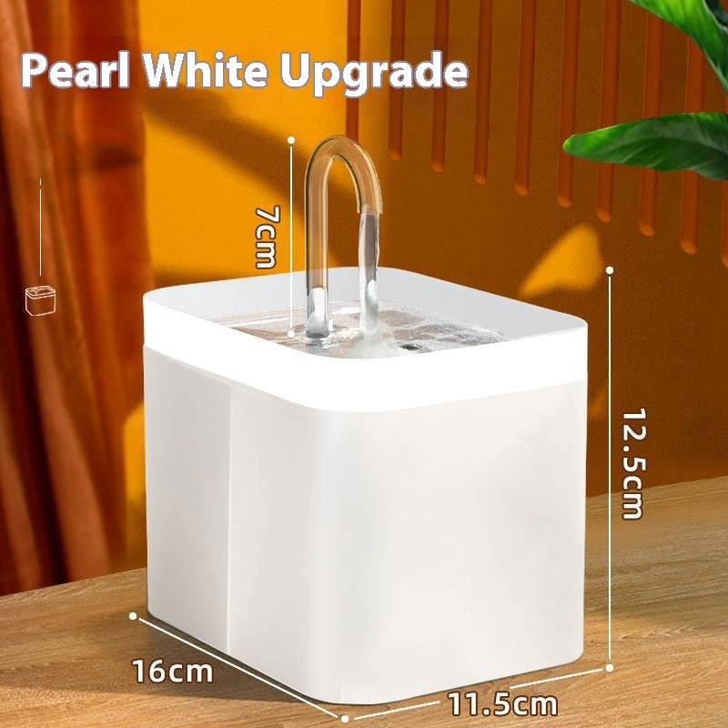 KFX-6199997 Automatic Cat Water Fountain with Intelligent Flow and 1500ml Capacity
