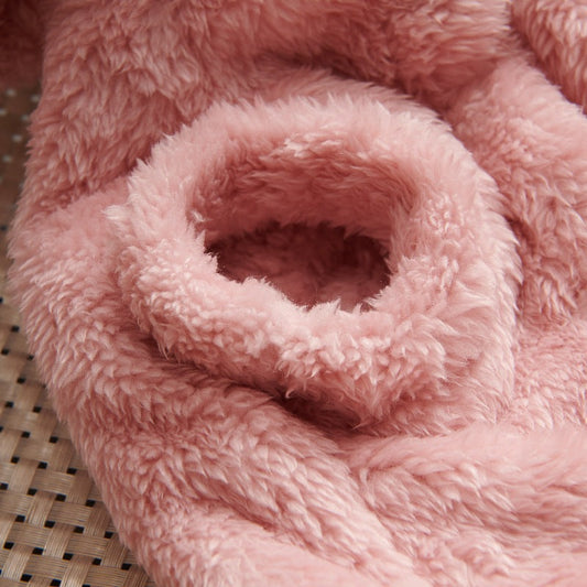 KFX-6200509 Plush Cartoon Pet Clothes for Autumn and Winter - Thick Legs, Available in Multiple Sizes