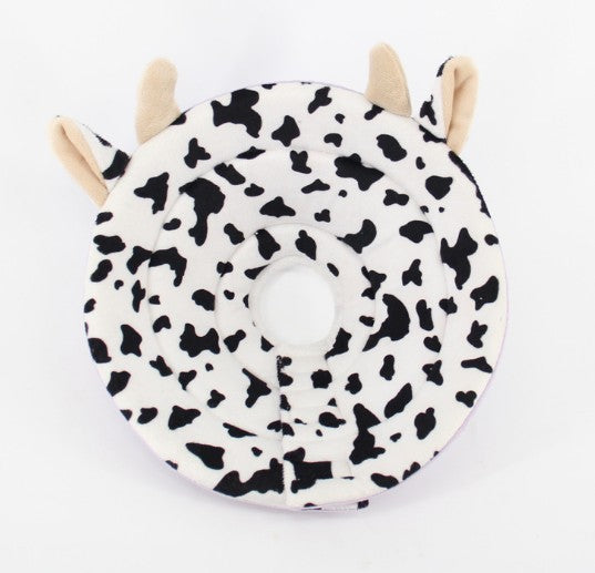 KFX-6203581 Cozy Pet Protection Collar with Plush Floral Design for Cats and Small Dogs