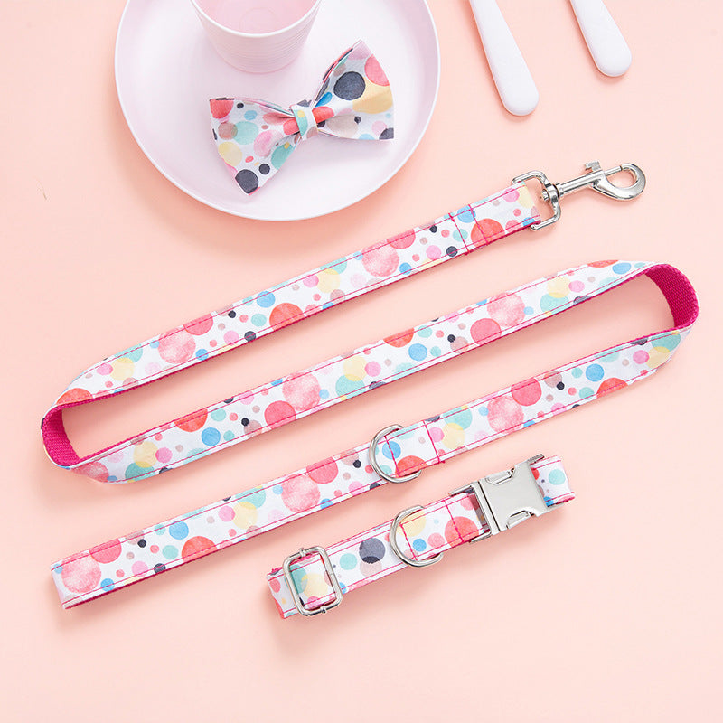 KFX-6205757 Personalized Custom Lettering Dog Collar - Casual Style for Pets in Multiple Sizes