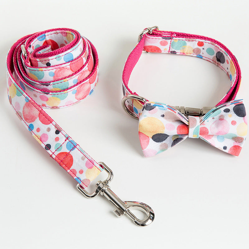 KFX-6205757 Personalized Custom Lettering Dog Collar - Casual Style for Pets in Multiple Sizes