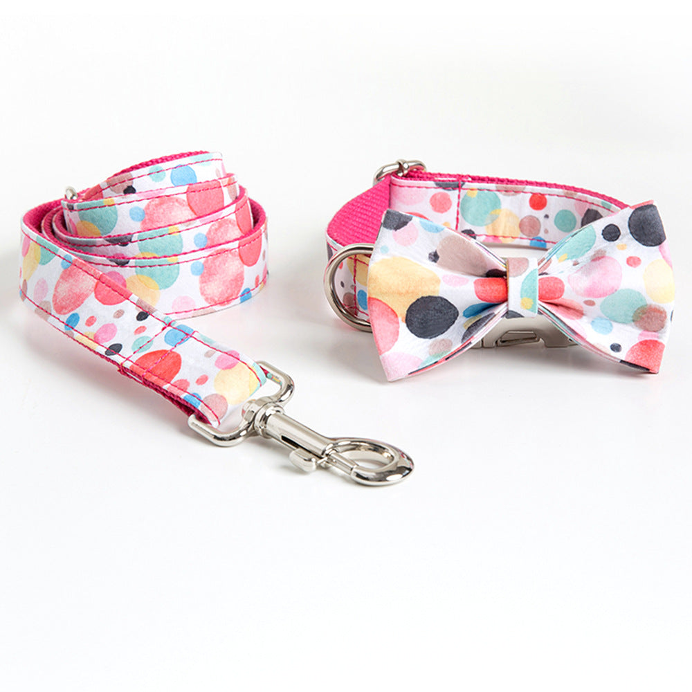 KFX-6205757 Personalized Custom Lettering Dog Collar - Casual Style for Pets in Multiple Sizes