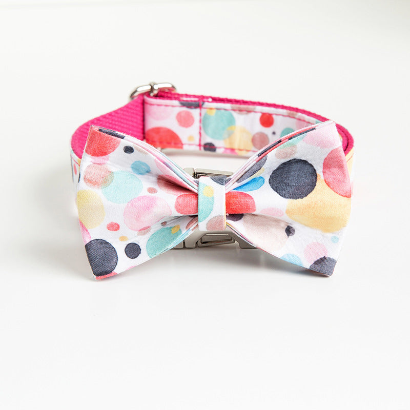 KFX-6205757 Personalized Custom Lettering Dog Collar - Casual Style for Pets in Multiple Sizes