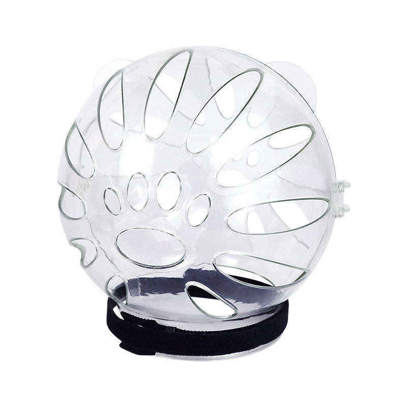 KFX-6205885 Transparent Cat Head Cover Muzzle Collar for Safe Anti-Biting Protection