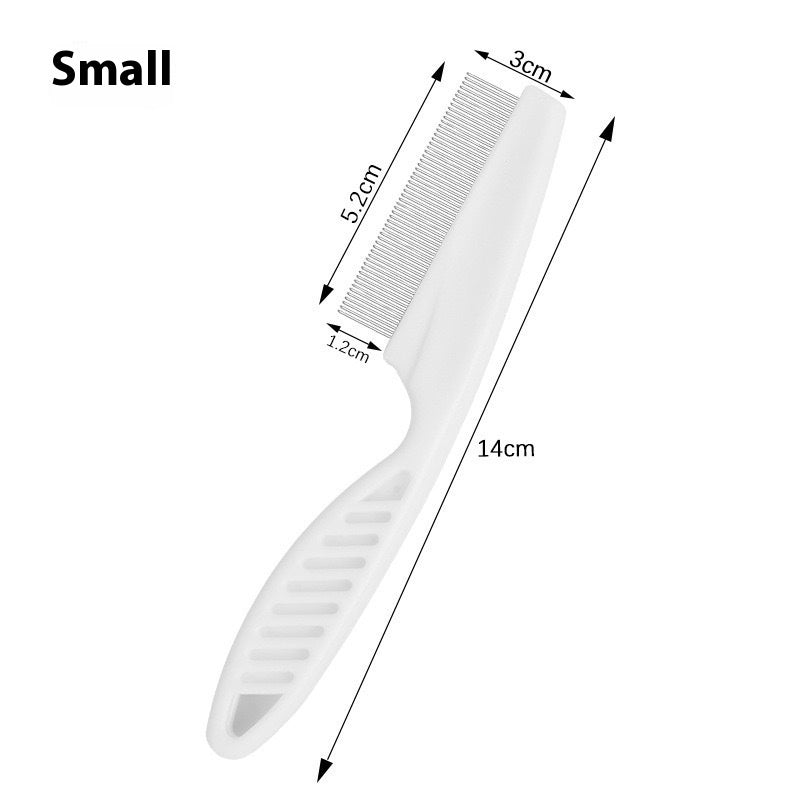 KFX-6211261 Self-Cleaning Pet Comb for Long Hair Cats and Dogs - Gentle Hair Removal, Skin Protection, and Health Promotion