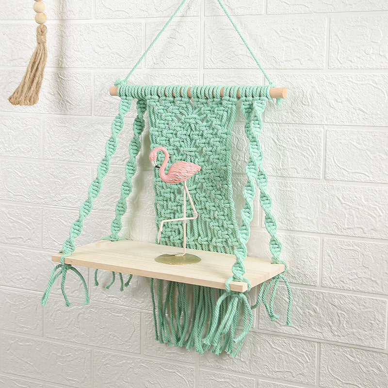 KFX-6215229 Children's Room Cotton Ornaments - Hand-Woven Striped Design, 30x40cm
