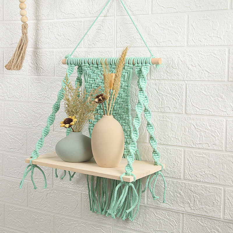 KFX-6215229 Children's Room Cotton Ornaments - Hand-Woven Striped Design, 30x40cm
