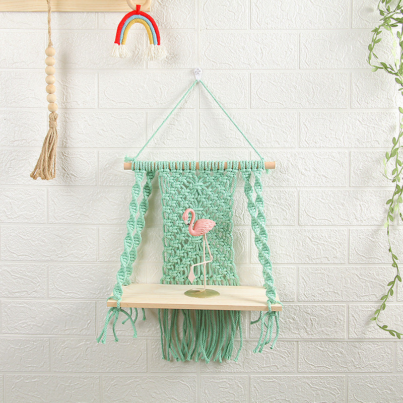 KFX-6215229 Children's Room Cotton Ornaments - Hand-Woven Striped Design, 30x40cm