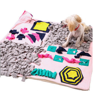 KFX-6217277 Pink Pet Sniffing Pad Mat | Cloth 100x70cm Training and Enrichment Activity