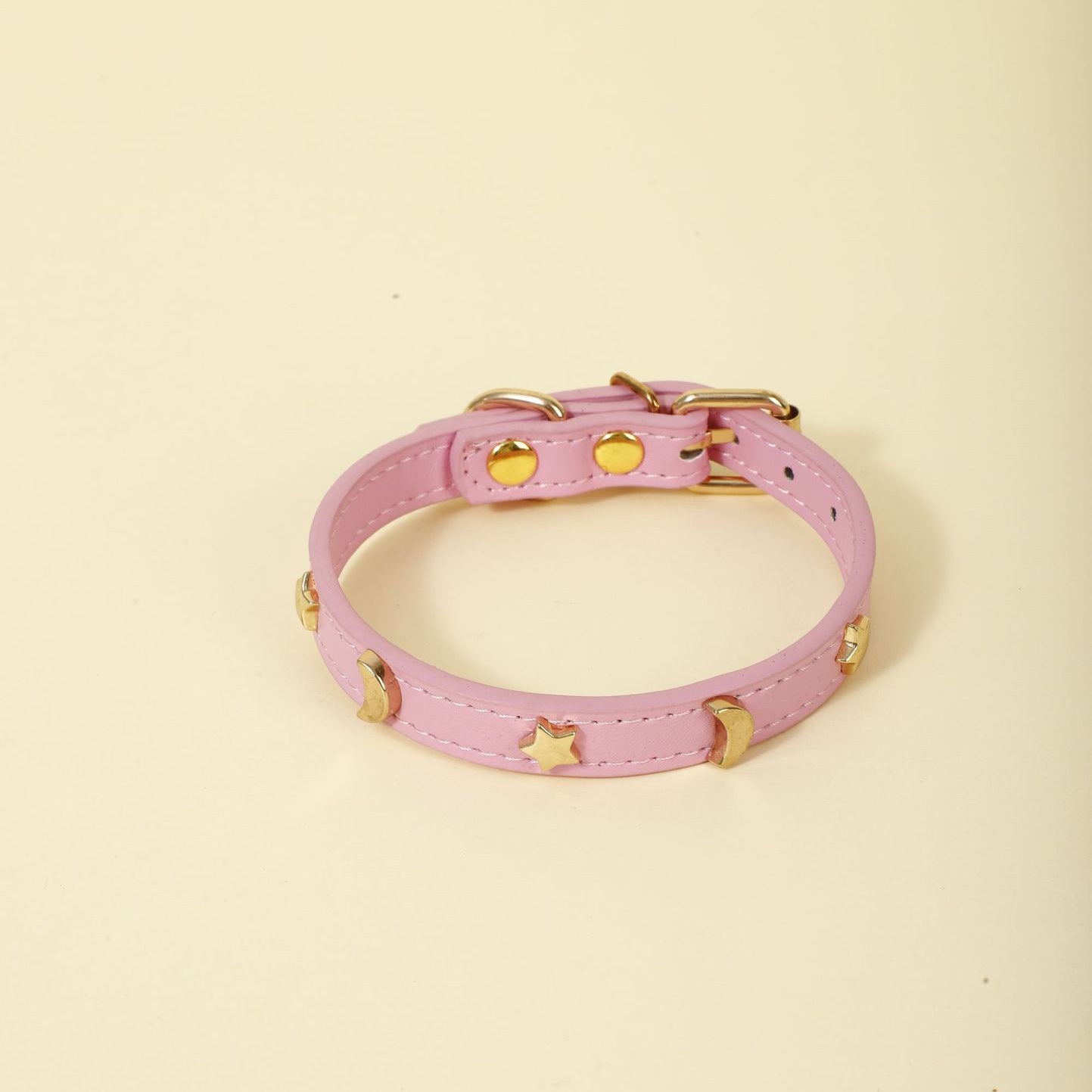 KFX-6217405 Star Moon Anti-Bite Pet Collar in Monochrome Colors for All Seasons
