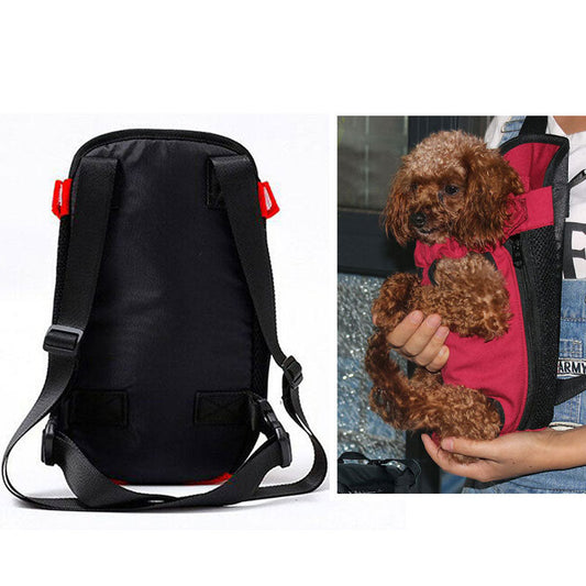 KFX-6217661 Adjustable Nylon Pet Carry Bag for Dogs and Cats - Multiple Sizes Available