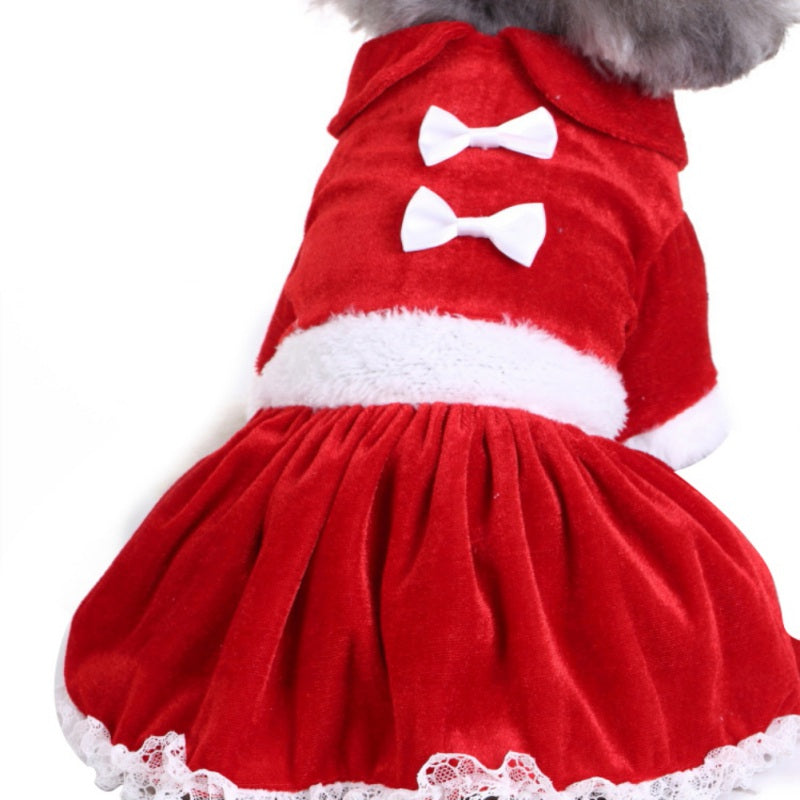 KFX-6219581 Christmas-Themed Dog Apparel in Various Fun Designs: Elk, Snowman, Pizza & More
