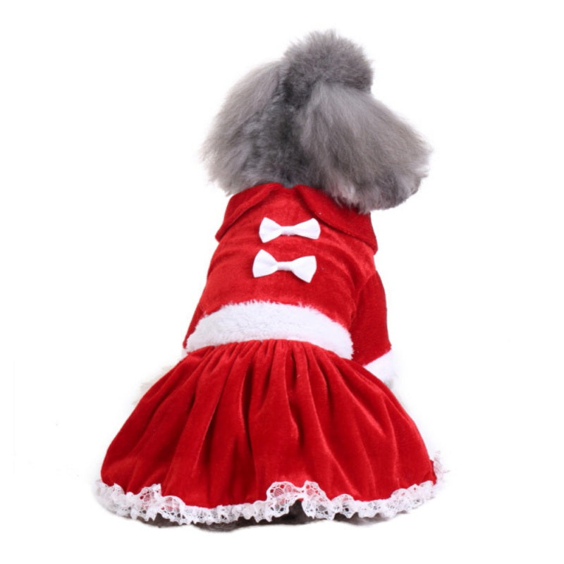 KFX-6219581 Christmas-Themed Dog Apparel in Various Fun Designs: Elk, Snowman, Pizza & More